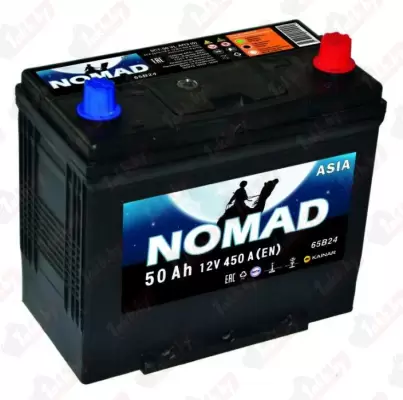 Nomad Asia (50 A/h), 450A R+