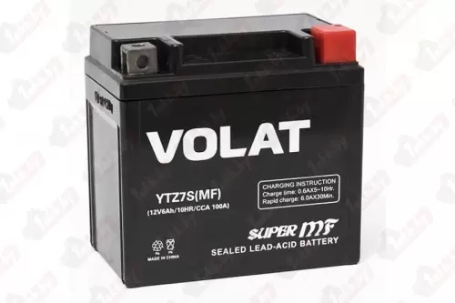 VOLAT YTX7L-BS (MF) (7 A/h), 100A R+
