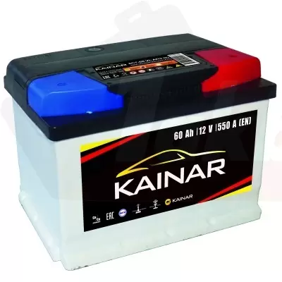 Kainar (60 A/h), 550A L+ низкий