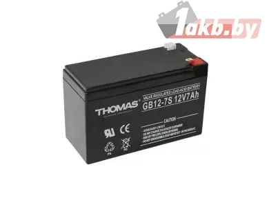 Аккумулятор Thomas (7 A/h), 12V ИБП