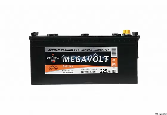 Megavolt 12V L+ (225 А/h)