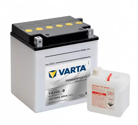 Varta Powersports Freshpack 530 400 030 (30 A/h), 300A R+