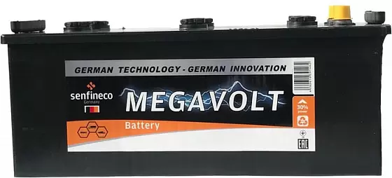 Megavolt 12V L+ (143 А/h)