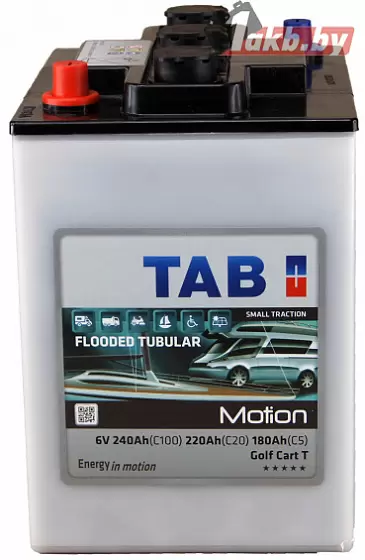 TAB Motion Tubular Golf Cart T (180 A/h, 220 A/h) 6V