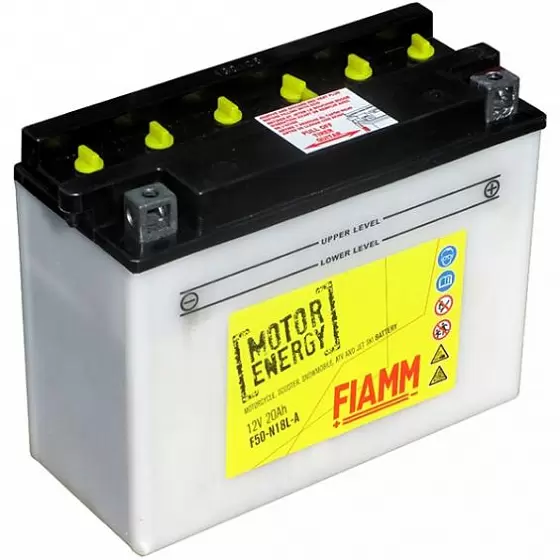 Fiamm F50-N18L-A (20 A/h), 200A R+ 7904460