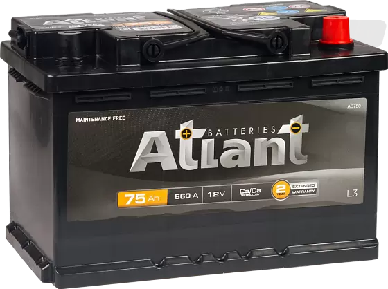 Atlant (75 A/h), 660A R+