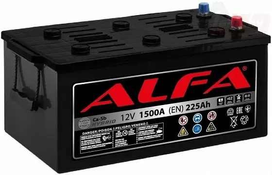 ALFA Hybrid (225 A/h), 1500A L+