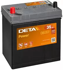 Аккумулятор Deta Power DB357 (35 A/h), 240A L+