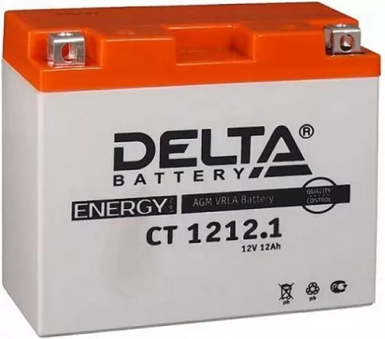 Delta CT 1212.1 (YT12B-BS) (12 A/h), 155A L+