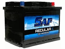 Аккумулятор SAF (62 A/h), 500A R+