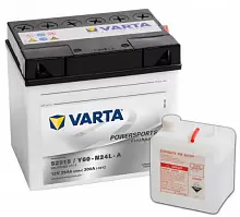 Аккумулятор Varta Powersports Freshpack 525 015 022 (25 A/h), 300A R+