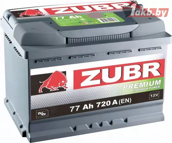 Zubr Premium (77 A/h), 720А R+