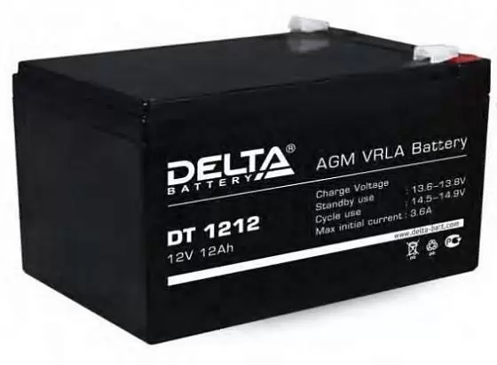 для ИБП Delta DT 1212 12V-12 Ah