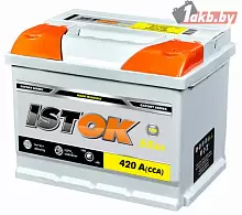 Аккумулятор ISTOK (55 A/h), 420A L+