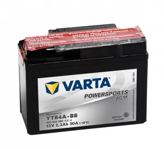Varta Powersports AGM 503 903 004 (2,3 A/h), 30A