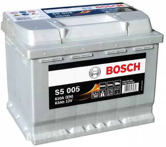 Bosch S5 005 (63 А/h), 610А R+ (563 400 061)
