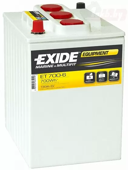 Exide Equipment ET700-6 (235 A/h), 700Wh (6V)