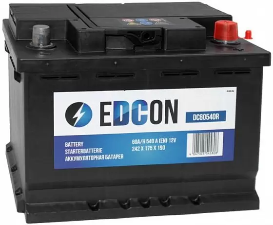 Edcon (60 A/h), 540A L+ (DC60540L)