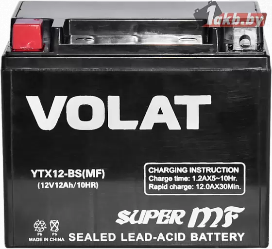 VOLAT YTX12-BS (MF) (12 A/h), 150A L+