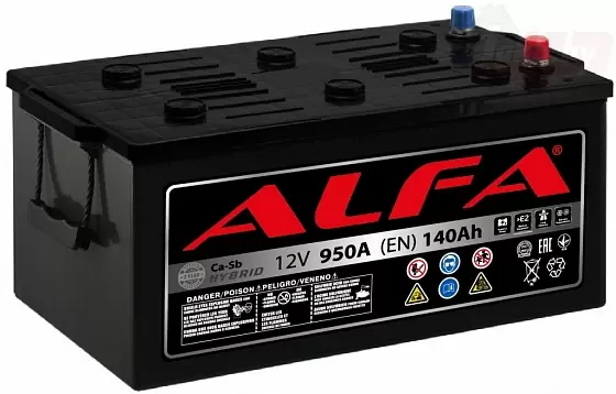 ALFA Hybrid (140 A/h), 950A L+