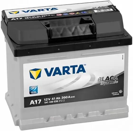 Varta Black Dynamic A17 (41 А/h), 360А R+ (541 400 036)