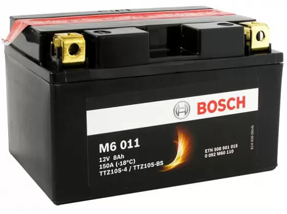 Bosch M6 011 508 901 015 (8 A/h), 150A L+