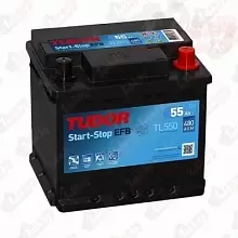Аккумулятор Tudor Start-Stop EFB TL550 (55 A/h), 540A R+