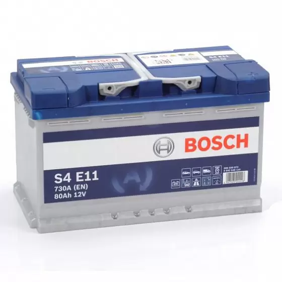 Bosch S4 E11 EFB (80 A/h), 730A R+ (580 500 073)