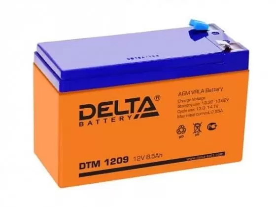 для ИБП Delta DTM 1209 12V-8.5 Ah