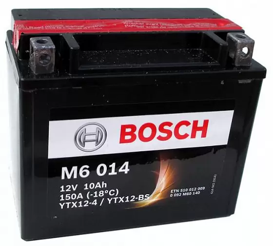 Bosch M6 014 510 012 009 (10 A/h), 150A L+
