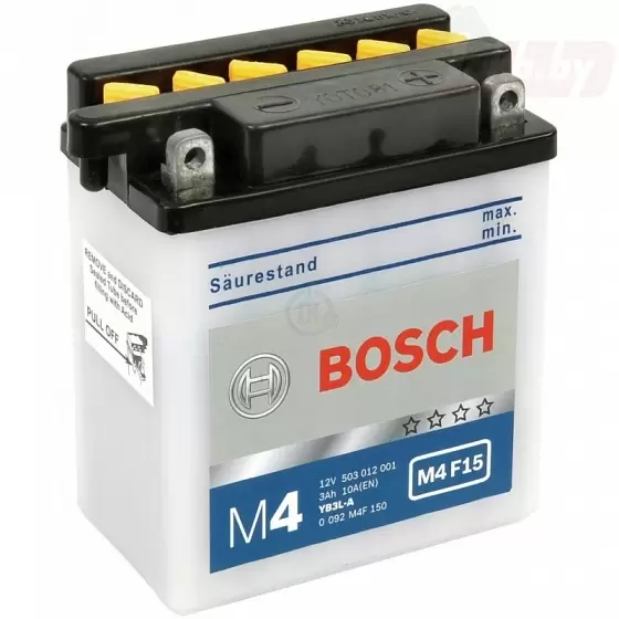 Bosch M4 F15 503 012 001 (3 A/h), 30A R+
