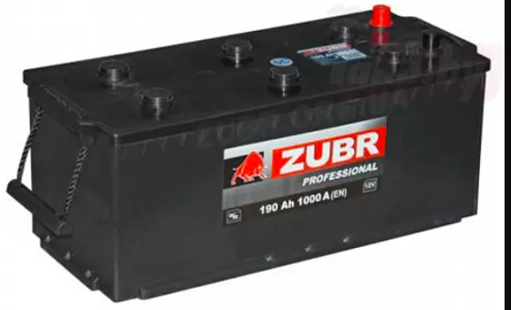 Zubr Professional (190 A/h), 1000А L+