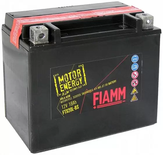 Fiamm FBTX20L-BS (18 A/h), 200A R+ 7904492