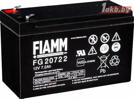 Fiamm FG20722 (7,2 A/h), 12V ИБП