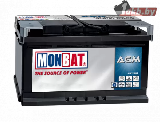 Monbat AGM (80 A/h), 840A R+