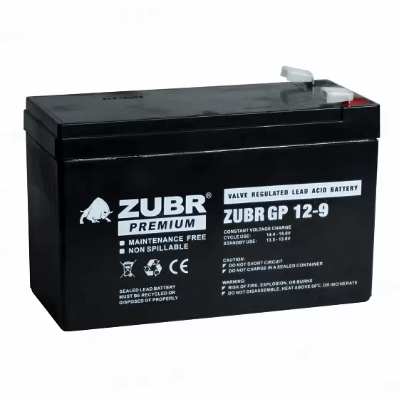 Zubr GP 12V (9 A/h) для ИБП