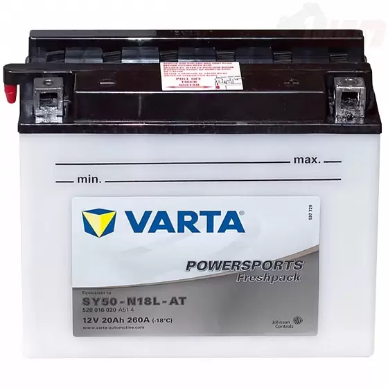 Varta Powersports Freshpack 520 016 020 (20 A/h), 260A R+