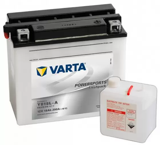 Varta Powersports Freshpack 518 015 018 (18 A/h), 200A R+