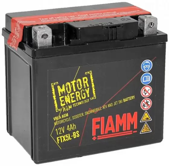 Fiamm FTX5L-BS (4 A/h), 50A R+ 7904476