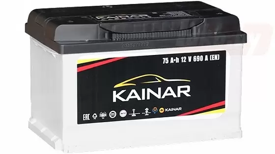 KAINAR (75 A/h), 690A R+