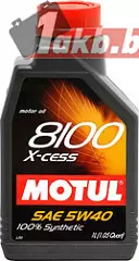 Моторное масло Motul 8100 X-cess 5W40 1л