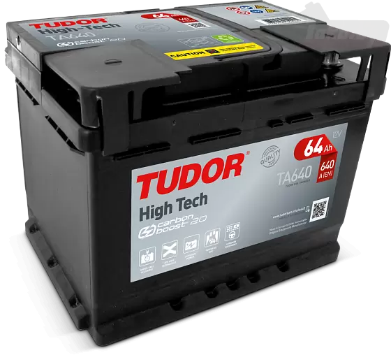 Tudor High Tech TA640 (64 A/h), 640A R+