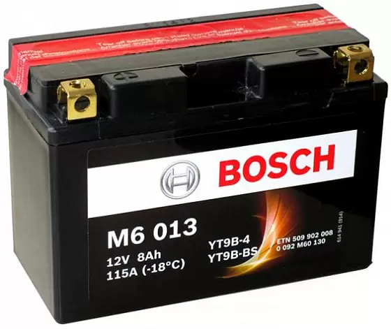 Bosch M6 013 509 902 008 (8 A/h), 115A L+