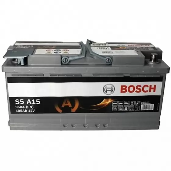Bosch S5 A15 AGM (105 А/h), 950А R+ (605 901 095)