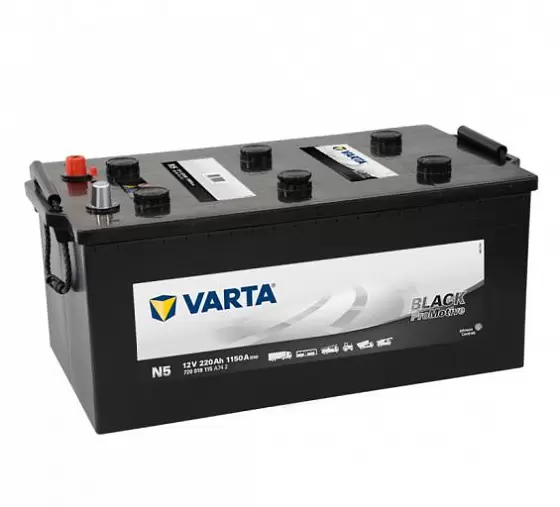 Varta Promotive Black N5 (220 А/h), 1150А L+ (720 018 115)