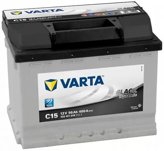 Varta Black Dynamic C15 (56 А/h), 480А L+ (556 401 048)