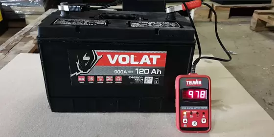 Аккумулятор VOLAT Б/У Ultra (120 A/h), 900А R+