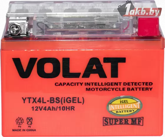 VOLAT YTX4L-BS (iGEL) (4 A/h), 50A R+