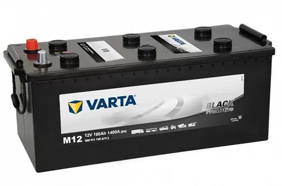 Varta Promotive Black M12 (180 А/h), 1400А L+ (680 011 140)