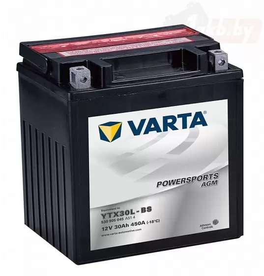Varta Powersports AGM High Performance 530 905 045 (30 A/h), 450A R+